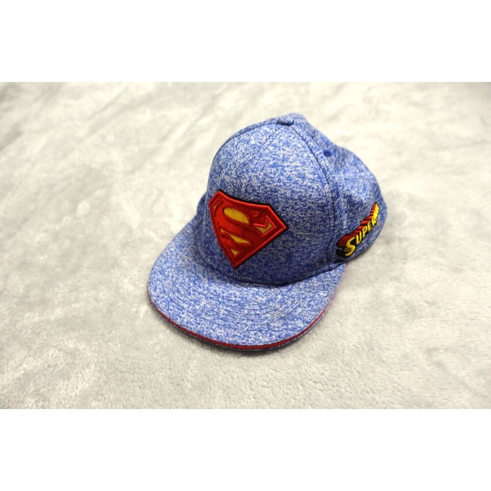 Superman‎ Hat Cap Snapback Blue Logo Front Unisex DC